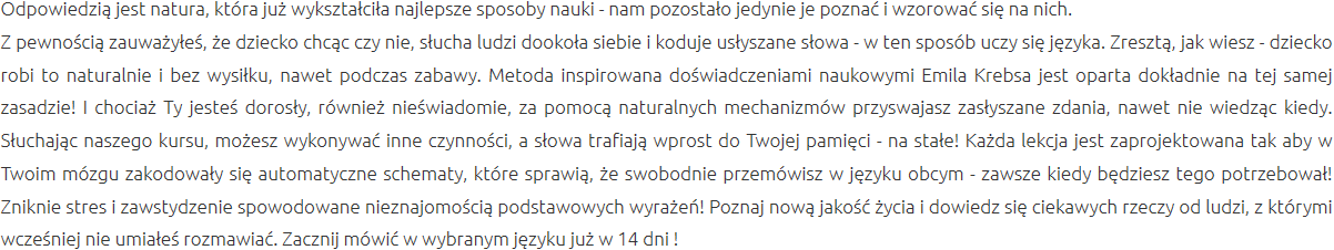 Efektywna Metoda Nauki Świdnica